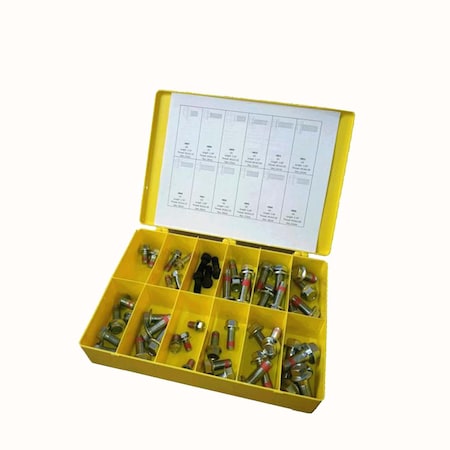 Carlson Brake Hardware Mounting Bolt Assortment Box, H9092 H9092